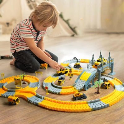 Circuit voiture enfant | Modulable - La Passion Des Enfants