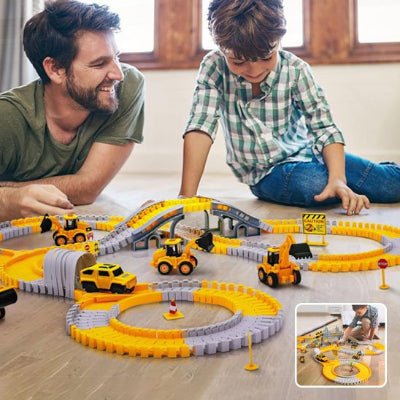 Circuit voiture enfant | Modulable - La Passion Des Enfants