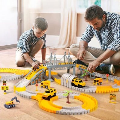 Circuit voiture enfant | Modulable - La Passion Des Enfants