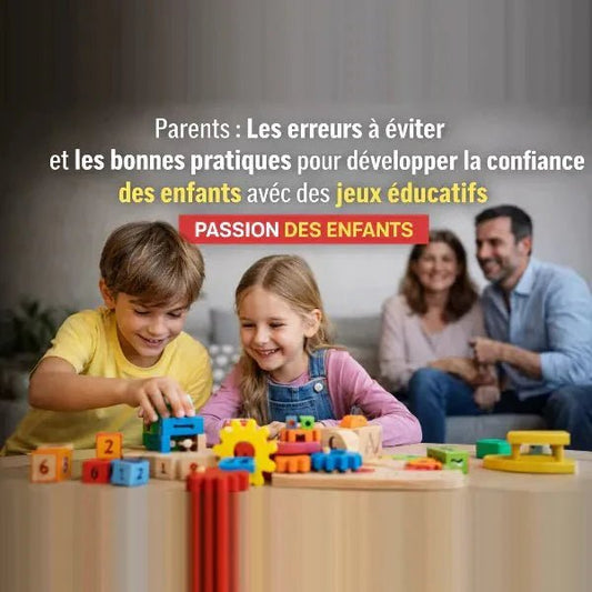  Jeux éducatifs pour développer la confiance des enfants