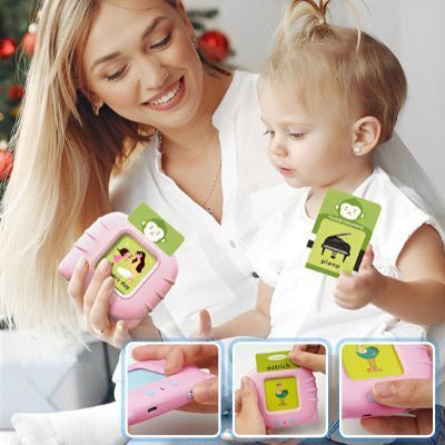 Carte parlante Montessori jouet éducatif pour développer le vocabulaire des enfants de 2 à 5 ans