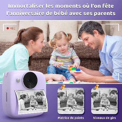 appareil photo instantané enfant - PicVert - La Passion Des Enfants
