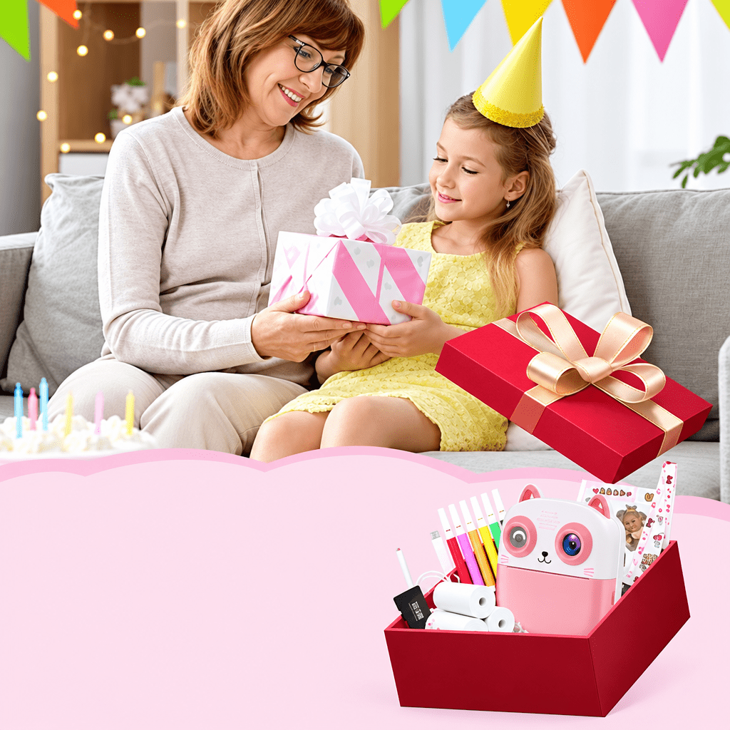 Appareil photo instantané enfant pixCat, vue détaillée du produit