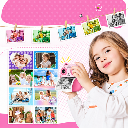 Appareil photo instantané enfant pixCat design chat pour enfant
