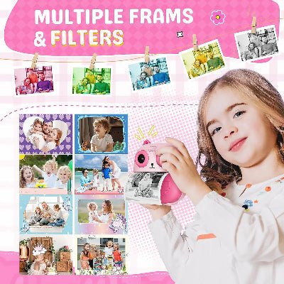 Appareil photo instantané enfant - pixCat - La Passion Des Enfants
