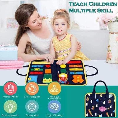 Busy Board Montessori - La Passion Des Enfants