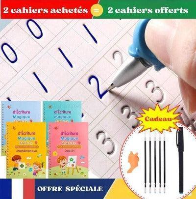 Cahier-d'écriture-magique| réutilisable. - La Passion Des Enfants
