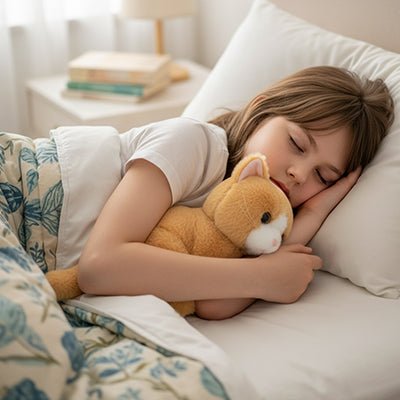 peluche chat mignon jouet doux pour enfant peluche animale idéale pour cadeau anniversaire enfant-