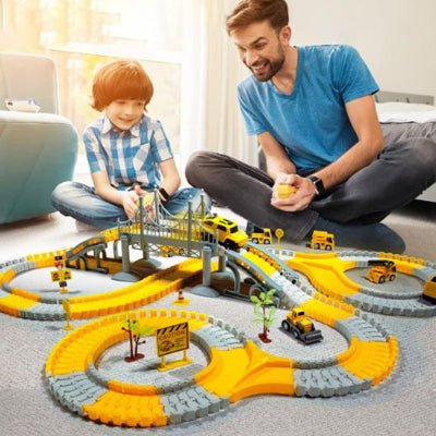 Circuit voiture enfant | Modulable - La Passion Des Enfants