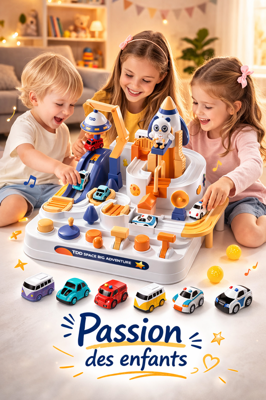 circuit voiture montessori| avanture a l 'infinie