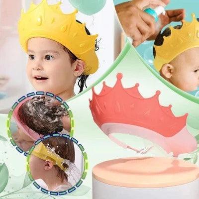bonnet-de-douche-proteger-les-yeux-oreilles- La Passion Des Enfant-