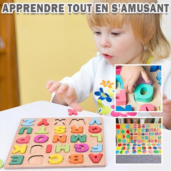 Jeu de Construction en Bois - La Passion Des Enfants