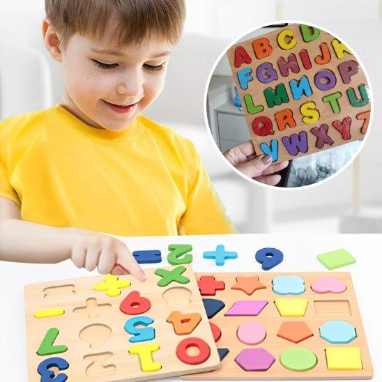 Jeu de Construction en Bois - La Passion Des Enfants