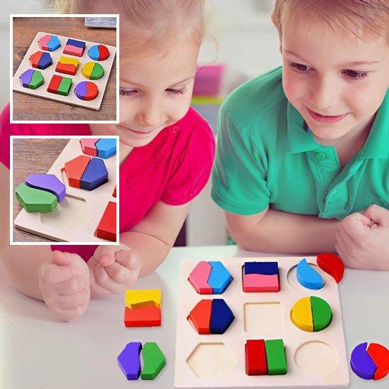 Jeu de Construction en Bois - La Passion Des Enfants
