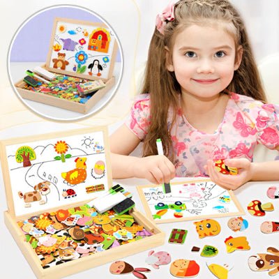 jouet enfant 3 ans - puzzle bois - La Passion Des Enfants