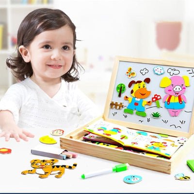 jouet enfant 3 ans - puzzle bois - La Passion Des Enfants