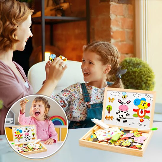 jouet enfant 3 ans - puzzle bois - La Passion Des Enfants