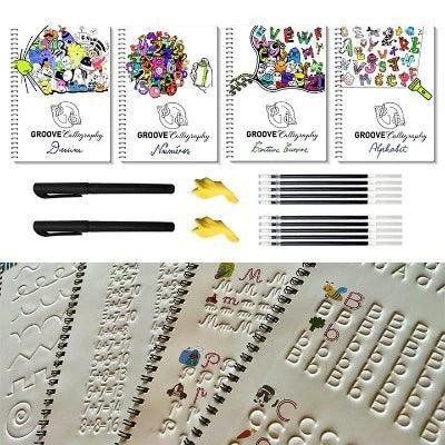 groove calligraphy world |cahier Alphabet - La Passion Des Enfants
