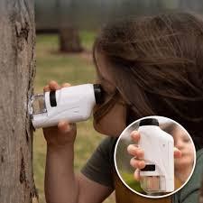 microscope-enfant | jaune - bleu - Blanc - La Passion Des Enfants