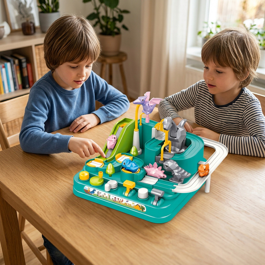 Nouvelle scène RevolutionCar avec deux enfants, non validée pour publication