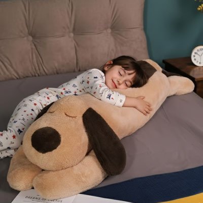 Enfant câlinant Peluche Chien Comfort Kids pour réconfort et sommeil