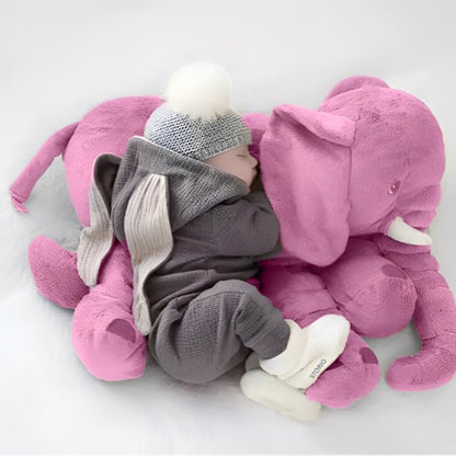 Peluche éléphant ultra-douce pour bébé, idéale comme doudou de naissance rassurant