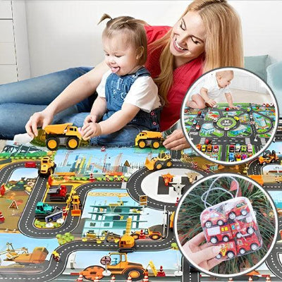 Tapis Circuit Voiture| Tapis Car - La Passion Des Enfants