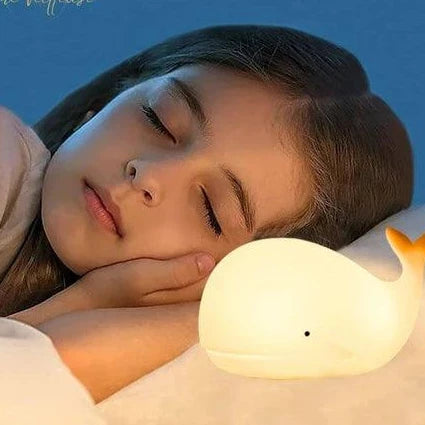Veilleuse Bébé | Baleine lumineuse et douce - La Passion Des Enfants