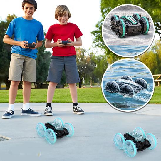 Voiture telecommandee| Amphibie Etanche - La Passion Des Enfants